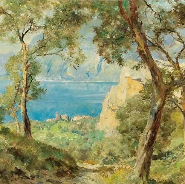 画家康普顿，他的风景画令人如痴如醉，这些竟都是他游山玩水的地方
