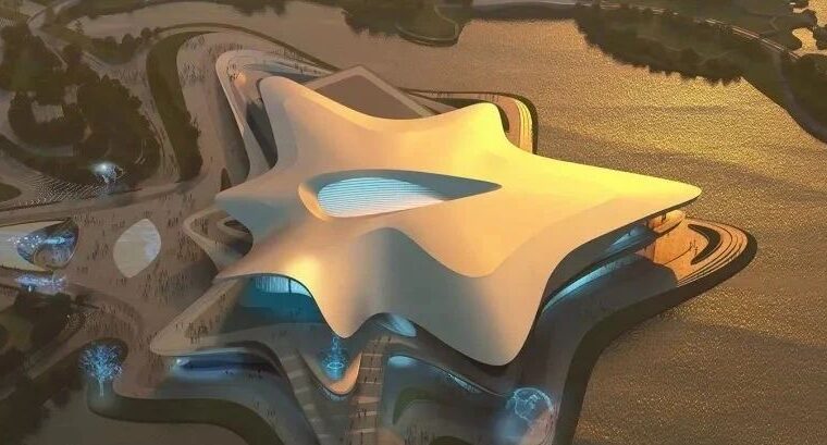 科幻博物馆 ，成都/ Zaha Hadid Architects