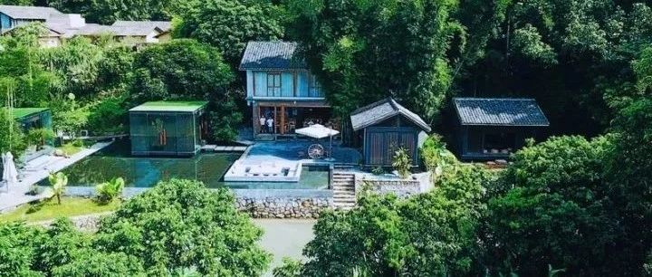 活化古建、拿下大奖、沐山林天光：广州慕吉云溪山居。有古建有院落有自然环境......