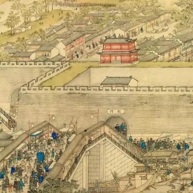 品画｜徐扬《姑苏繁华图》：溥仪带出宫的惊世名画，让人拍案叫绝！