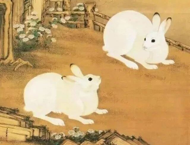 古人画兔集锦：绘画作品中吉祥、智慧和谨慎的兔子