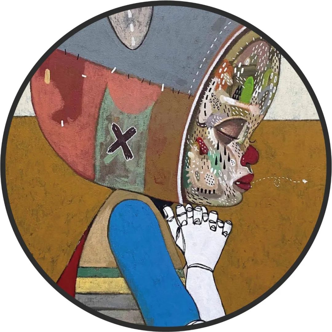 插画丨混乱的符号和图案，丰富多彩的色彩，童话感十足