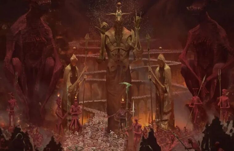 鬼才画师！阴暗神秘的细节怪，艺术总监Alex Konstad作品分享-7.GAME