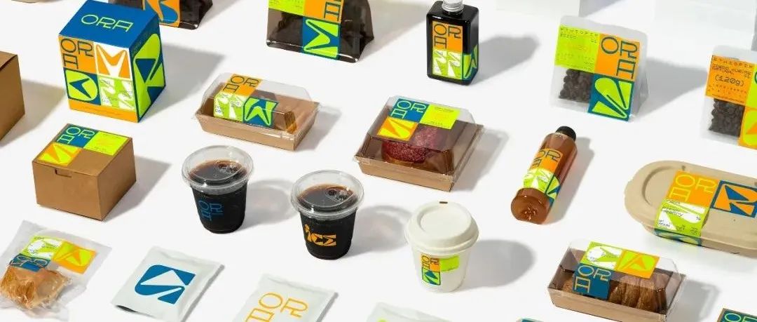 年轻咖啡软欧包品牌形象系列包装设计