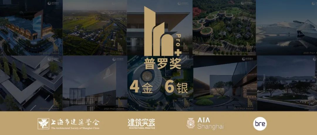 4金6银！水石设计斩获十大2021 Pro+ Award普罗奖