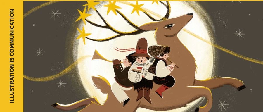 匈牙利插画师Gabriella Szendrey，插画小魔女