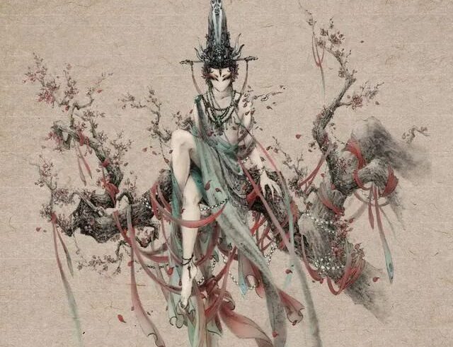 插画师Viki-Lee手绘古风插画精选
