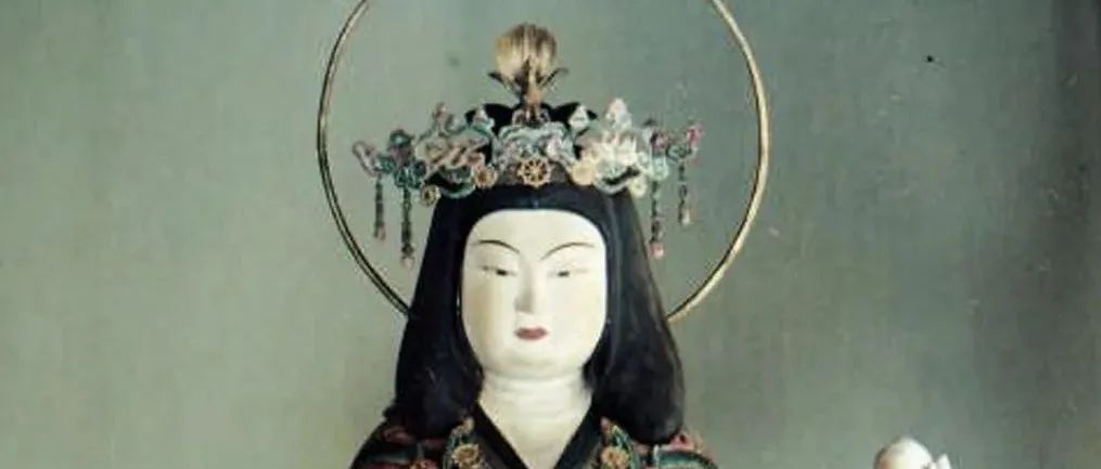 《吉祥天》藤原时代（日本）- 雕塑作品欣赏（ 三百五十九）