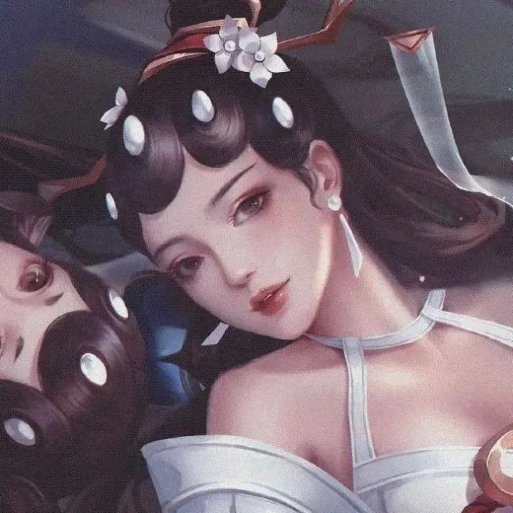 微信头像｜这组动漫闺蜜姐妹女生头像，好看疯了！