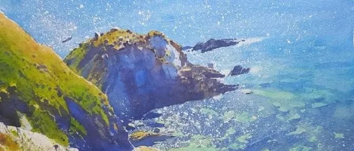 ​英国水彩画家Richard Thorn风景绘画作品欣赏
