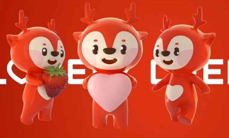 品牌IP设计 | 生鲜水果品牌“呆萌鹿”打造趣味IP