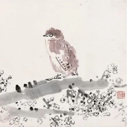 陈子庄写梅，清香满纸