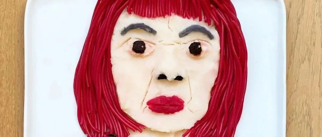 用食材画川久保玲，这种餐盘上的宅家艺术又火了