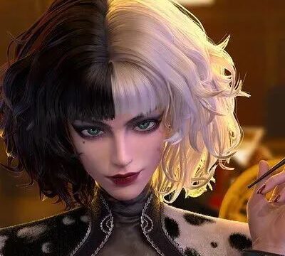 商务专业转3D角色小哥一枚！新作黑白魔女库伊拉上A站热趋榜-7.GAME