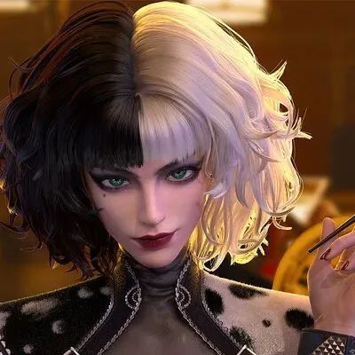 商务专业转3D角色小哥一枚！新作黑白魔女库伊拉上A站热趋榜-7.GAME