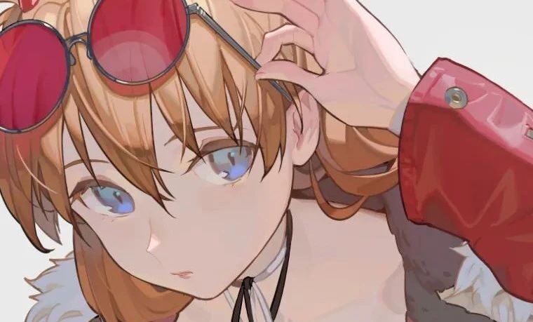 居然有明日香~活泼动感的明丽少女插画，好好看的风格！