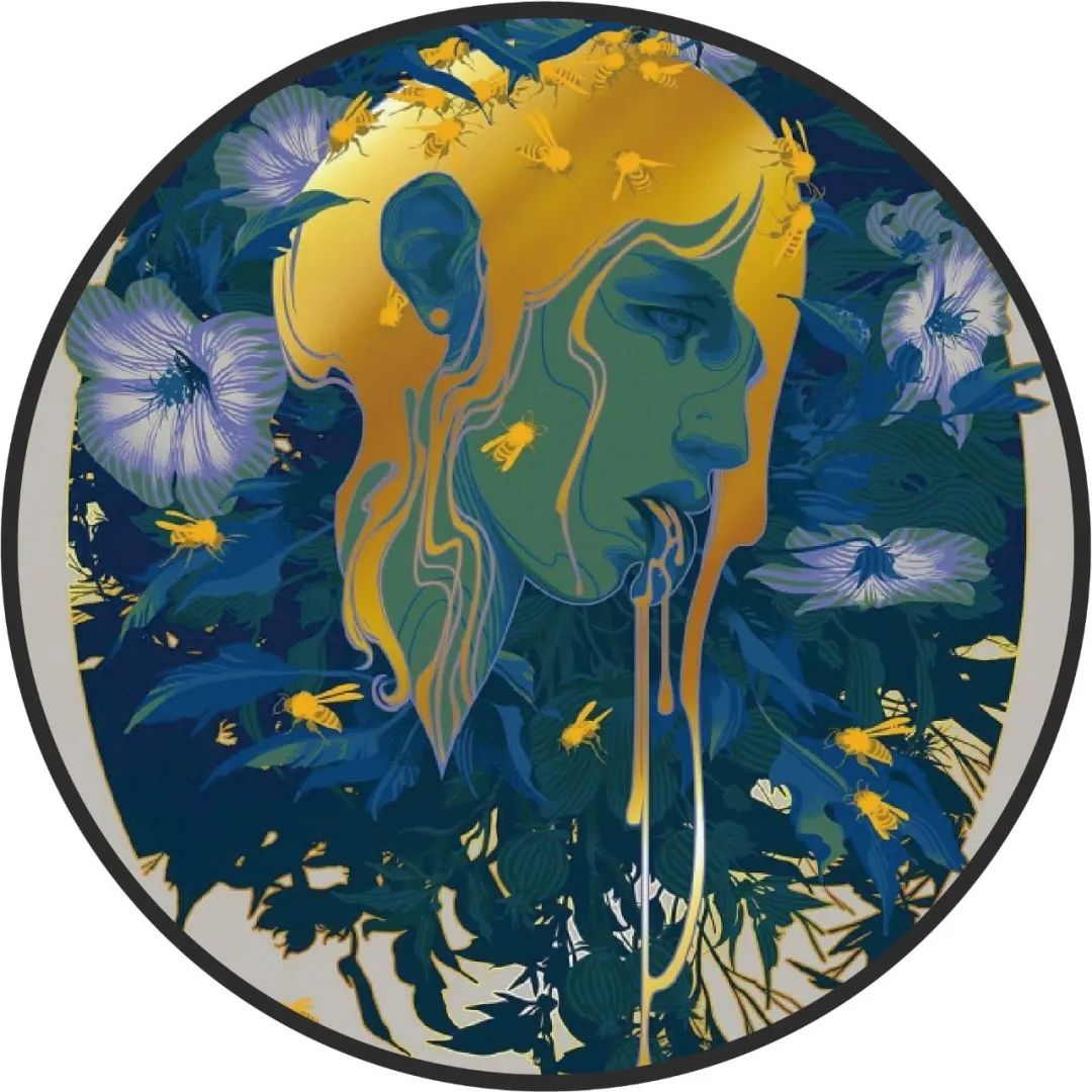 手绘丨夸张又令人毛骨悚然的画作，描绘了对大自然的敬畏