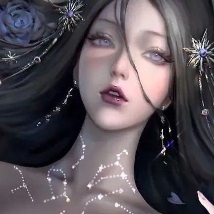 插画 | 和色不色没关系，主要是喜欢美人