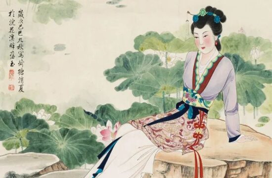 赵蕴玉仕女绘画作品欣赏