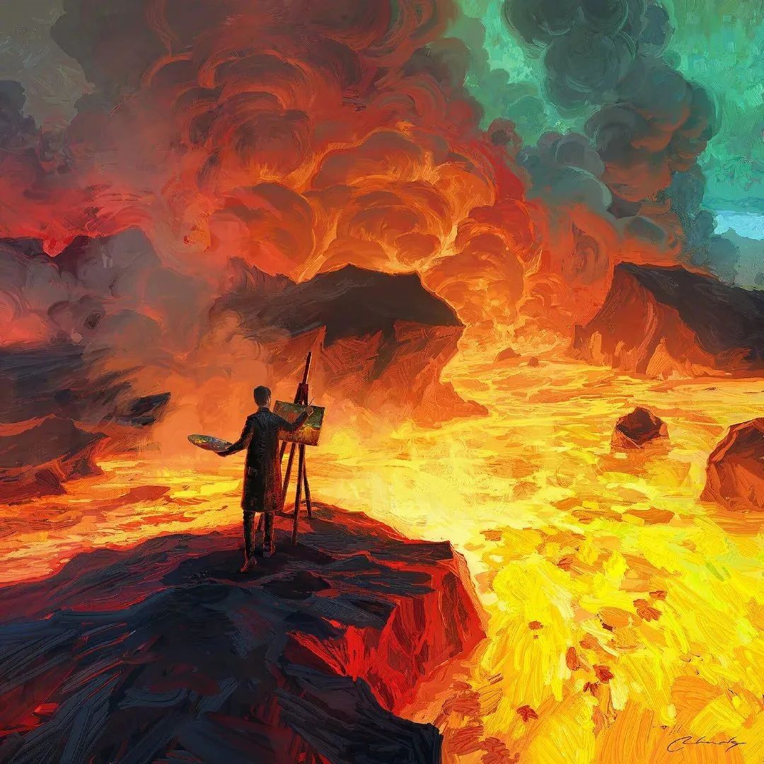 奇幻瑰丽的场景，和插画师阿尔乔姆来一场梦幻之旅！