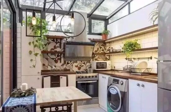 70年代40㎡的老房子，逆天改造后，居然还有阳光大厨房