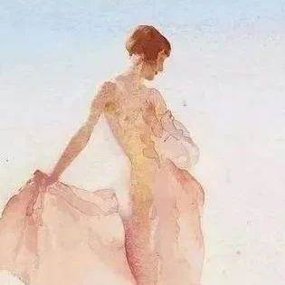 这画中的女子，美如彩虹！