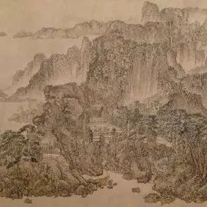 《丹山瀛海图》 王蒙（元） - 中国名画鉴赏语音讲解（一百五十七）