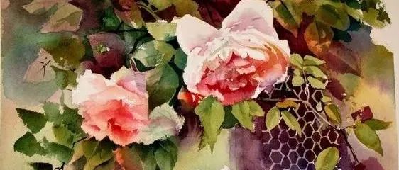 水彩艺术家Aud Rye风景绘画作品欣赏