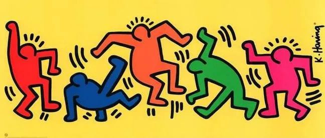 【设计聚焦-视觉设计】纽约是他的画布——“涂鸦艺术之父”凯斯·哈林作品赏析