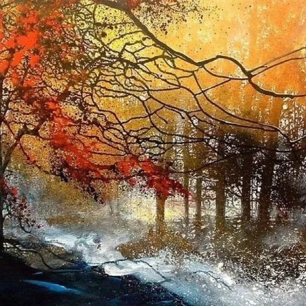 画家Roland Palmaerts风景绘画作品欣赏