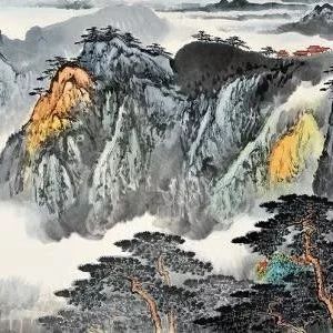 他一生留下的数百上千幅山水画作，堪称新中国新山水画创作画史！