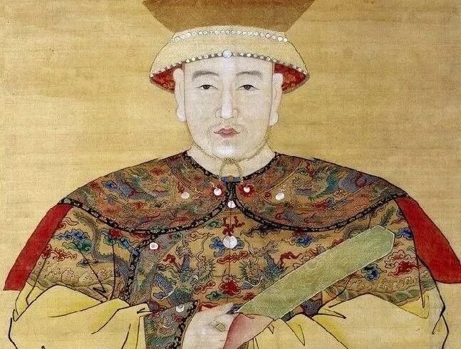 这位皇帝画的大写意，看看如何？