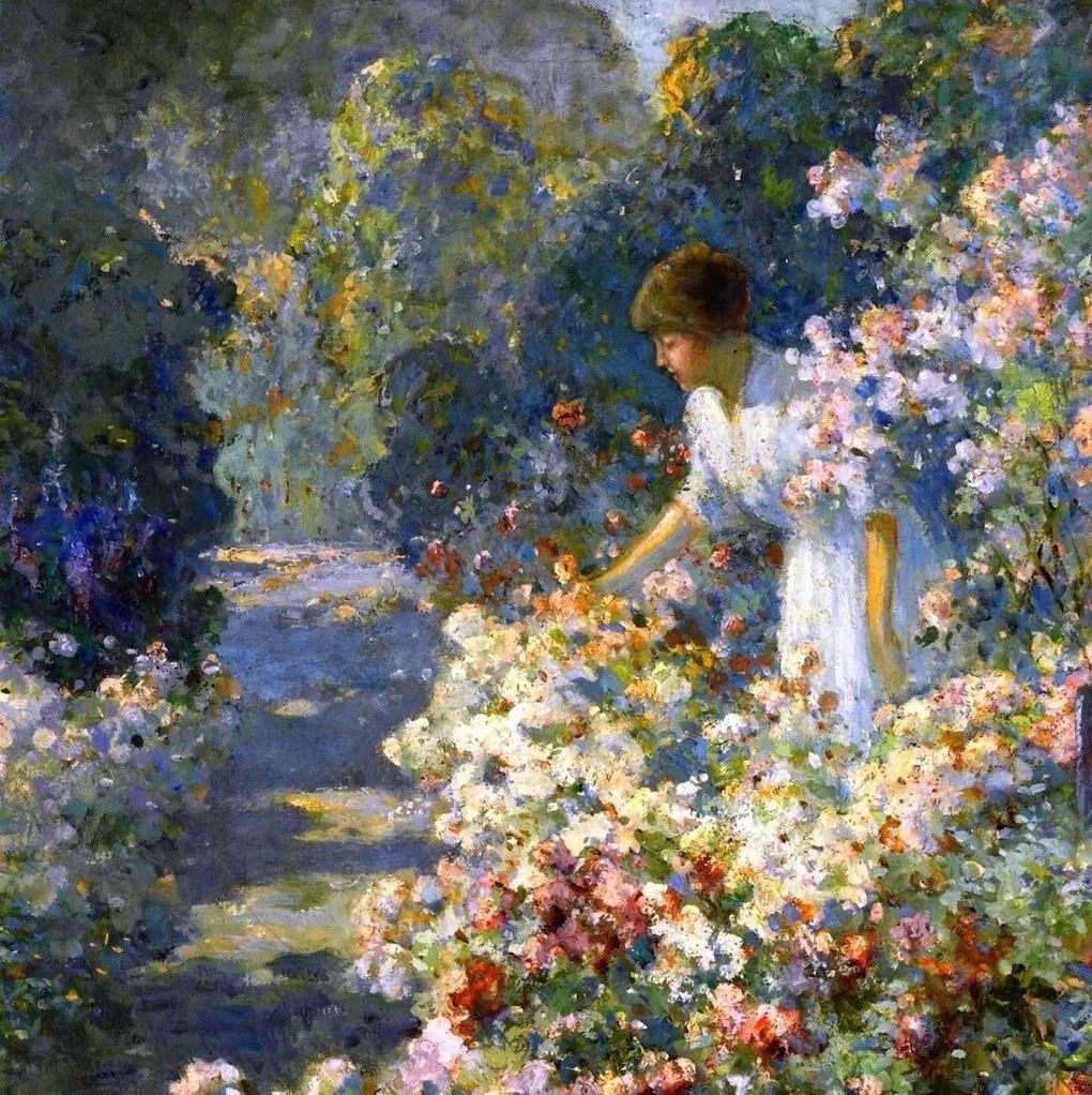 Abbott Fuller Graves绘画作品