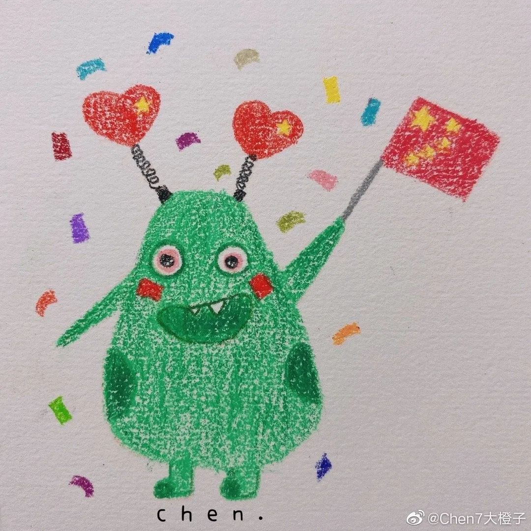 Chen7大橙子绘画作品