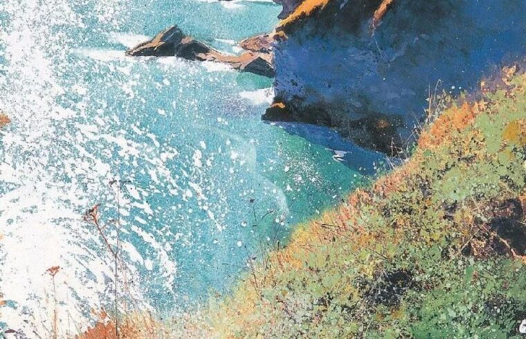水彩风景Richard Thorn 绘画作品欣赏