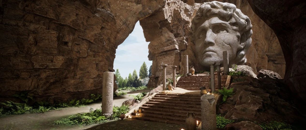 于蓝榜&nbsp;|&nbsp;《大卫遗迹》场景制作过程心得分享