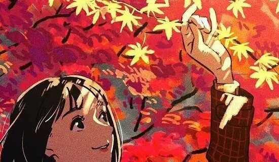 生活气满满的少女插画