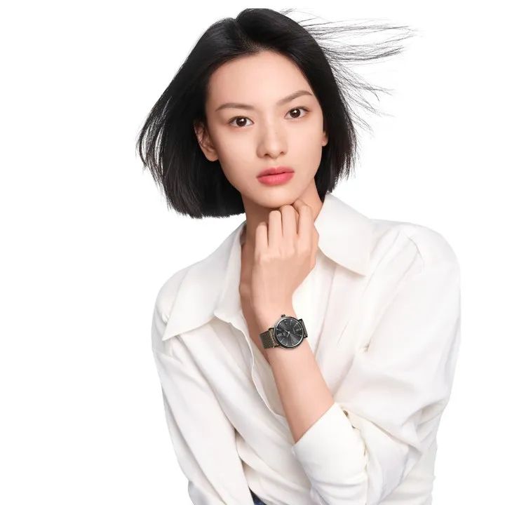 秋天，IWC万国女孩在青岛看日落