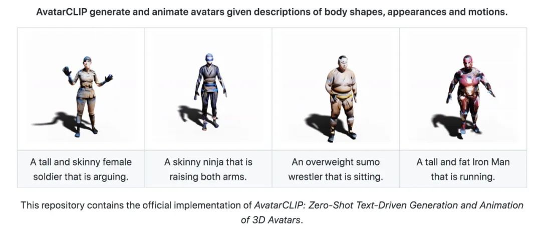 自动生成数字人？！输入文本即可驱动生成 3D 数字人化身和动画 #AvatarCLIP