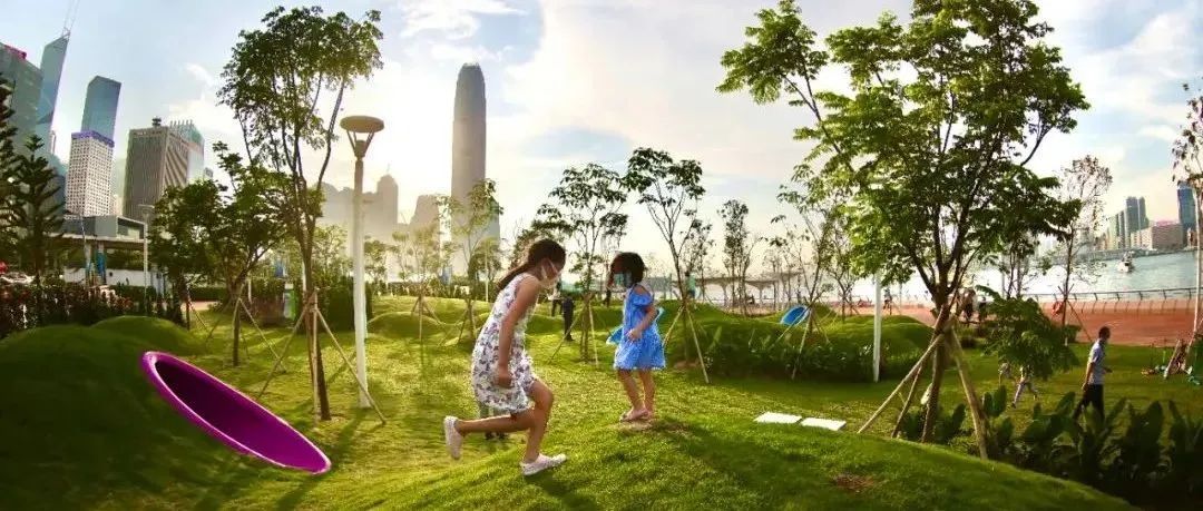 儿童友好型绿色海滨空间 | 香港湾仔海滨长廊景观设计