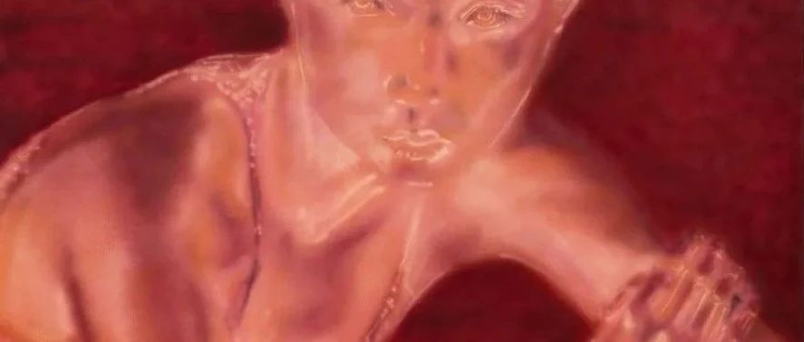 绘画｜Katie Hector 用染料和漂白剂宣泄