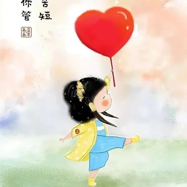 送你一组可爱的小漫画，太可爱了！