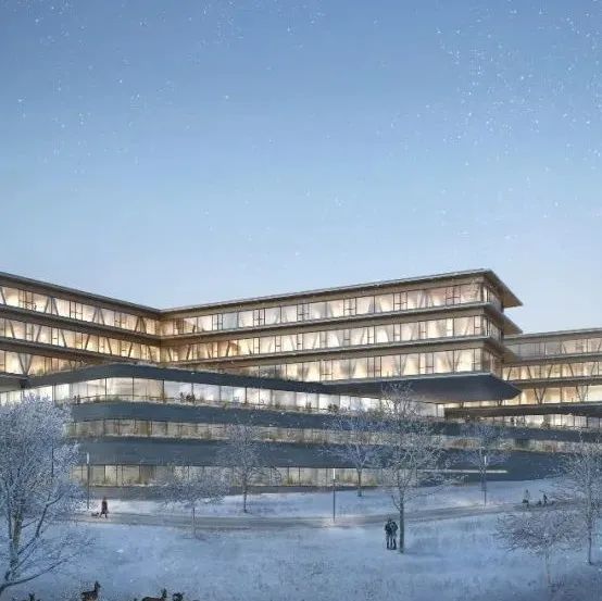 层层叠加，依山而建 丨图宾根大学综合医院