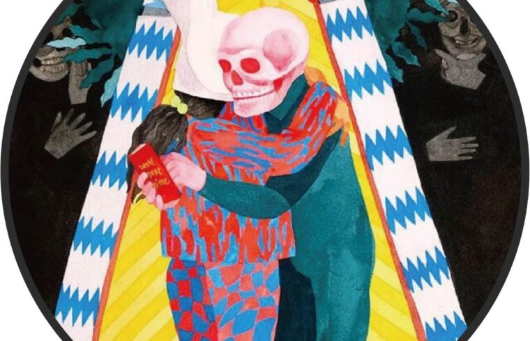 插画丨“兽面人心”组合，颜色和情绪表达强烈，画面栩栩如生