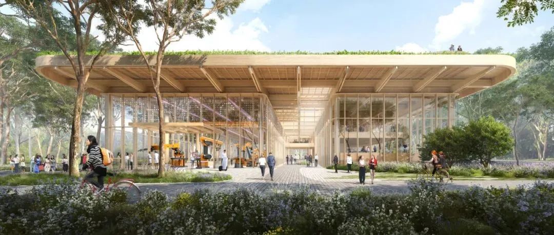 先进制造研究楼一期 — 以可持续和在地文化为中心的建筑