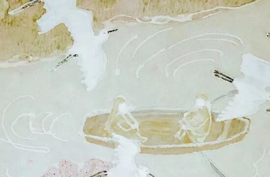 泛舟湖上