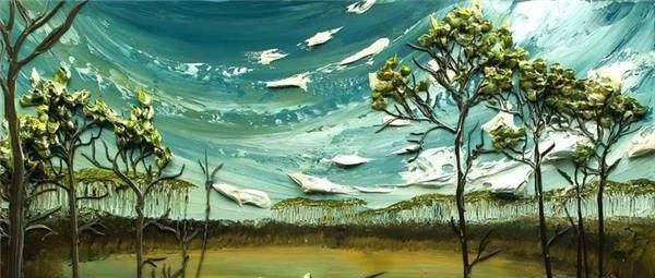 美国的Justin Gaffrey绘画作品