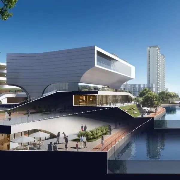 “斜杠校园” ：当中学 / 幼儿园 / 社区中心 / 公园共享一块绿地