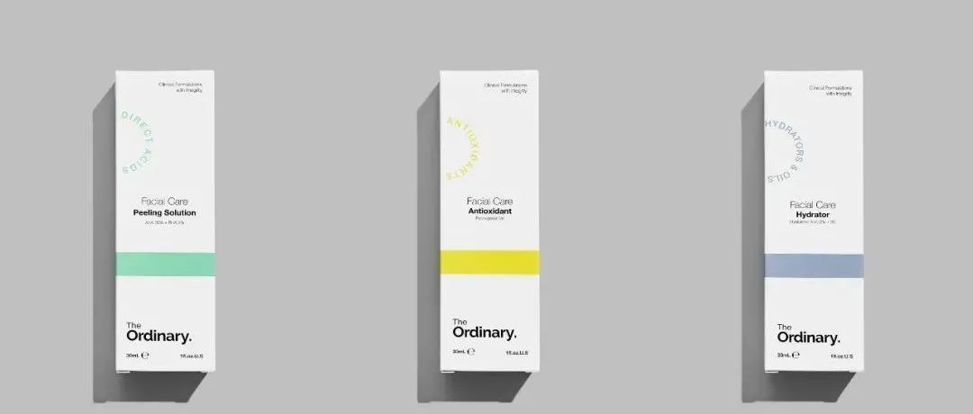 国外包装｜The Ordinary 品牌包装重新设计