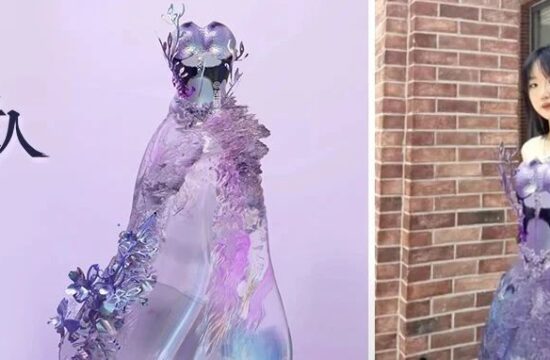 17岁高三女生设计虚拟时装火了，女明星也在穿！网友：人类的高三并不相通
